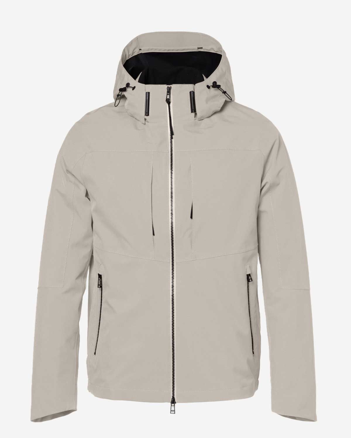 Reset Capri jack beige gravel lichtgewicht zomerjack capuchon MR00510261-7210 heren