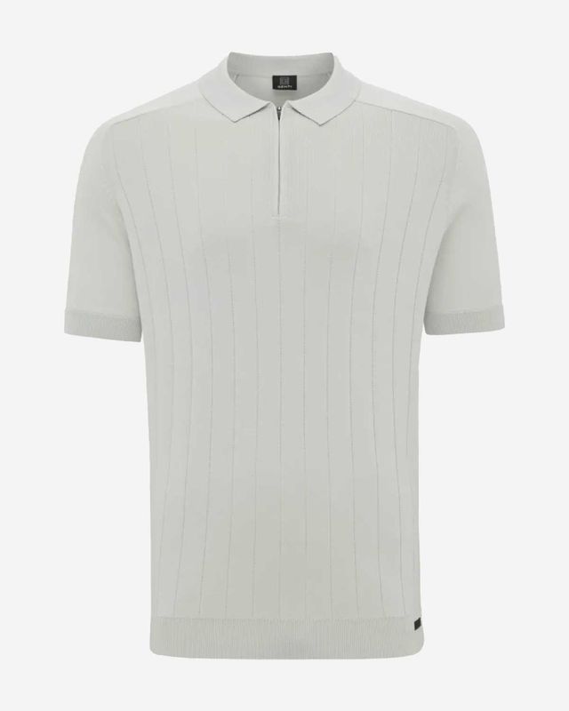 Genti Polo zip km Off White K4124-1260