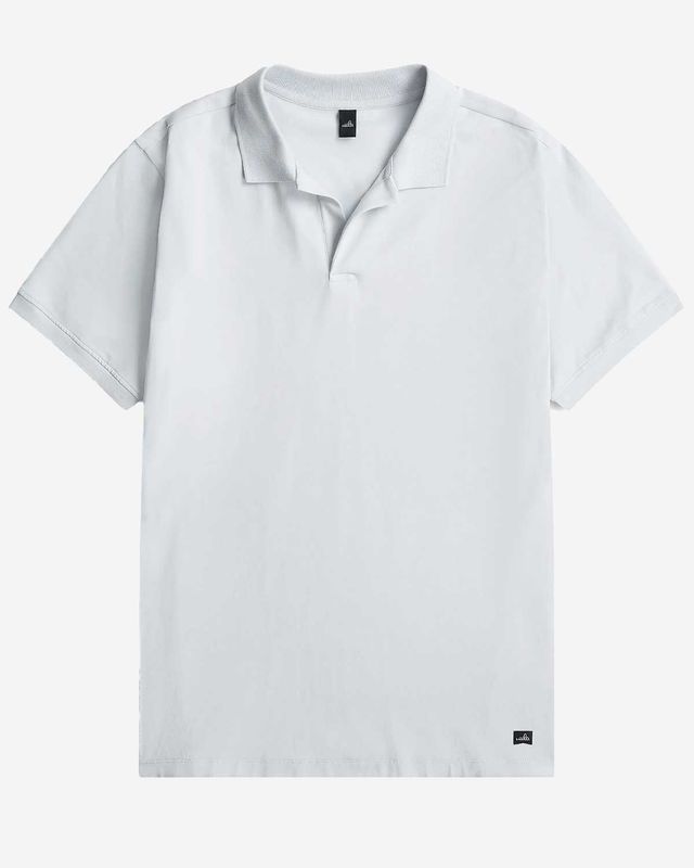 WAHTS Hastings polo frost blue 425 stretch jersey katoen heren