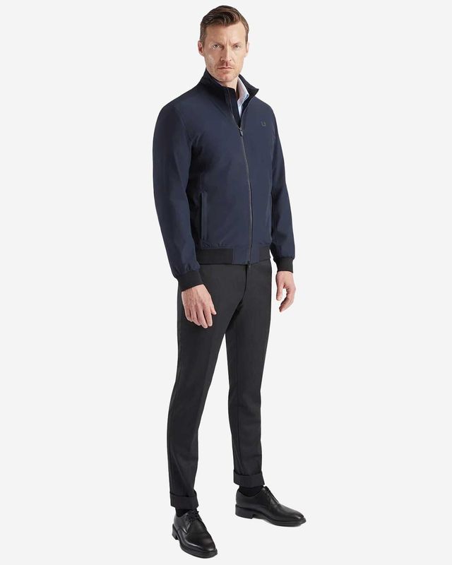 UBR Bullet Delta jacket 7055-591 gedragen, verkrijgbaar bij Van den Broek Herenmode Haarlem