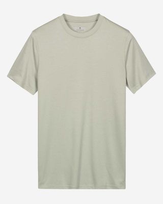 Thomas Maine T-shirt 6150TM078 kleur 71 mint groen Liquid Cotton bij Van den Broek Herenmode Haarlem