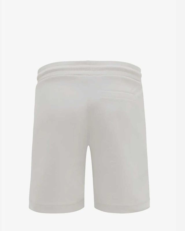 Achterkant van de Genti Tech Sweatshort beige