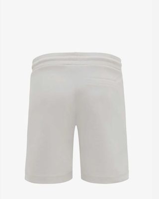 Achterkant van de Genti Tech Sweatshort beige