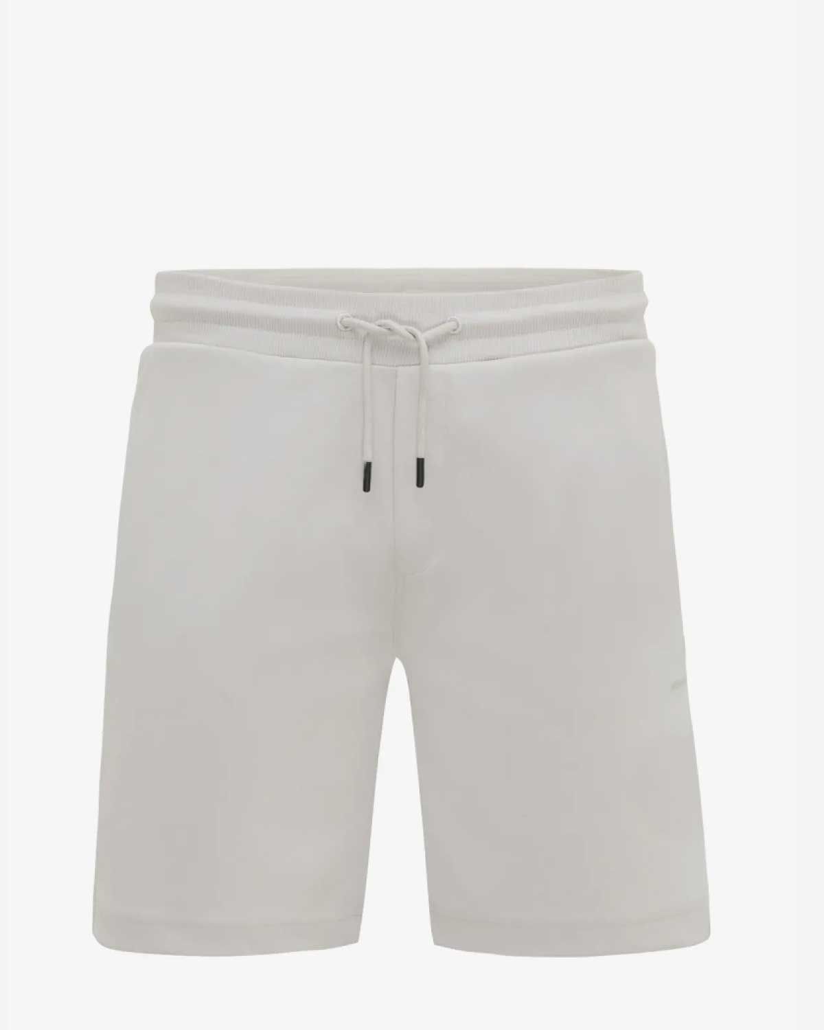 Genti Tech Sweatshort T4070-1227-039 beige voorkant