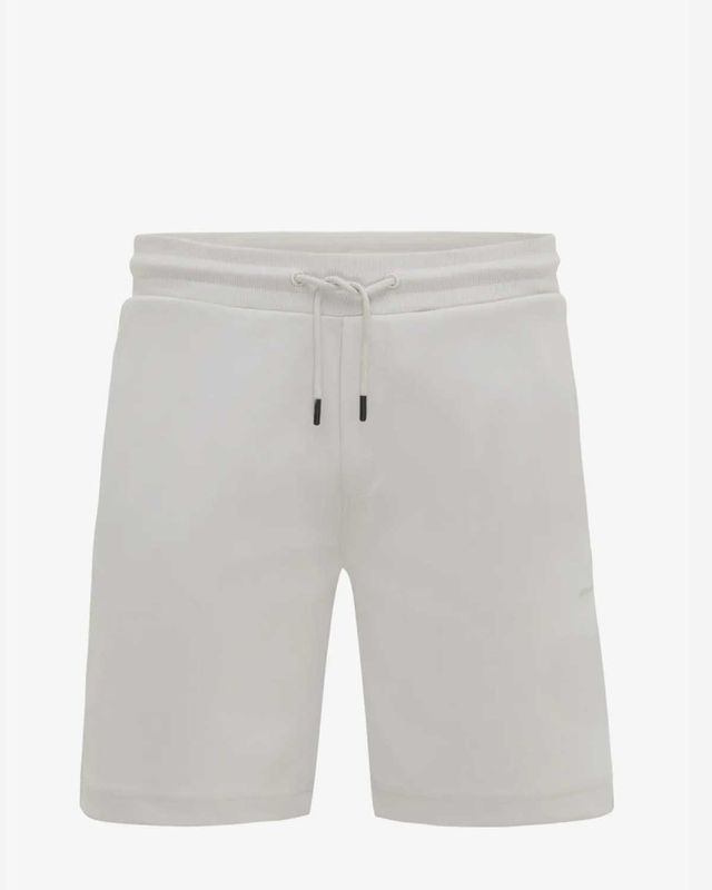 Genti Tech Sweatshort T4070-1227-039 beige voorkant