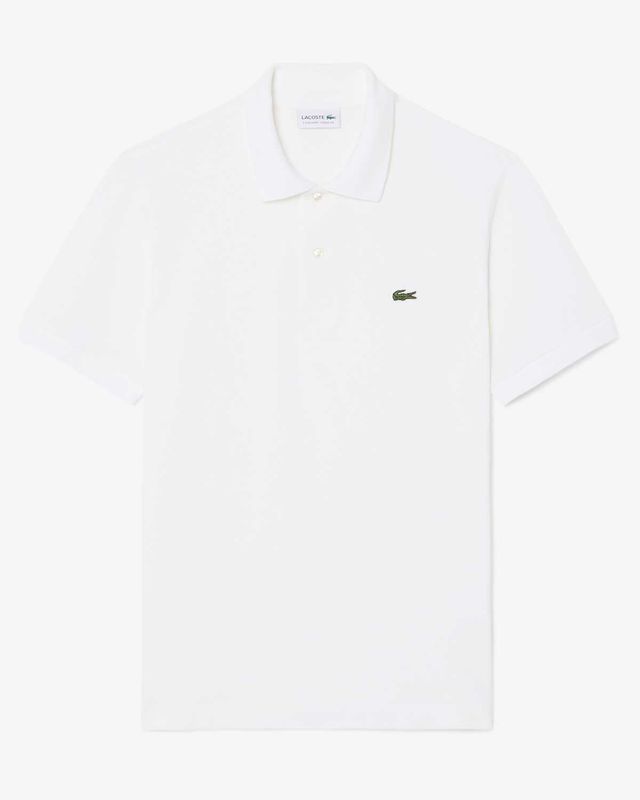 Lacoste polo PH9851-001 witte L1212 Light herenpolo voorkant