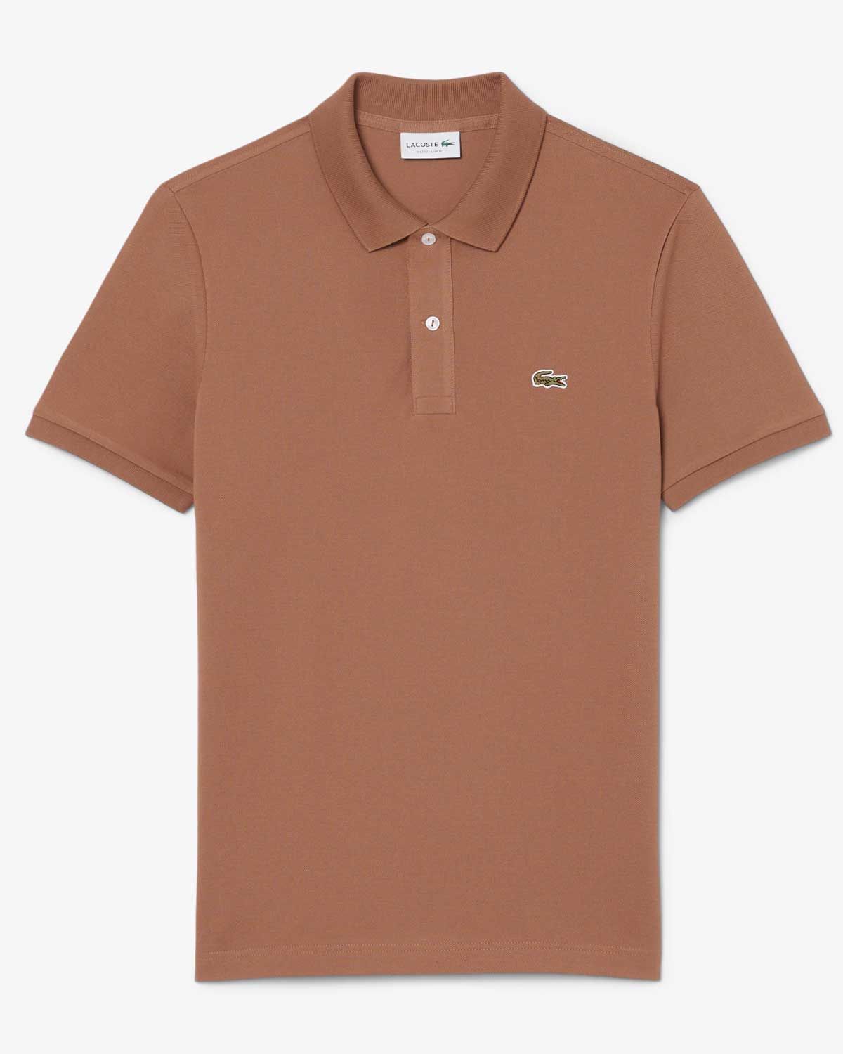 lacoste Polo KM Midden Bruin PH4012