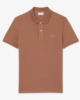 lacoste Polo KM Midden Bruin PH4012