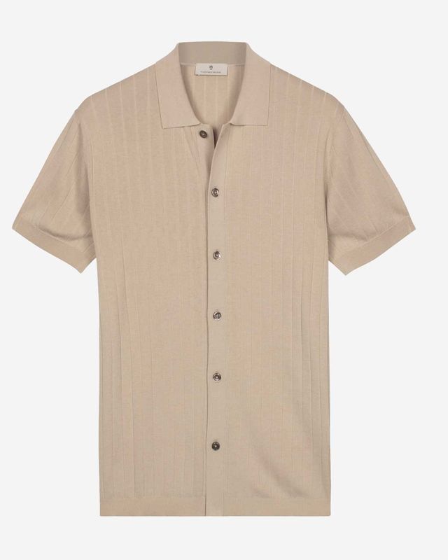 Thomas Maine Vest Midden Beige 205TM700