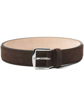 NUBIKK James Belt 21082500-28S brown suède herenriem