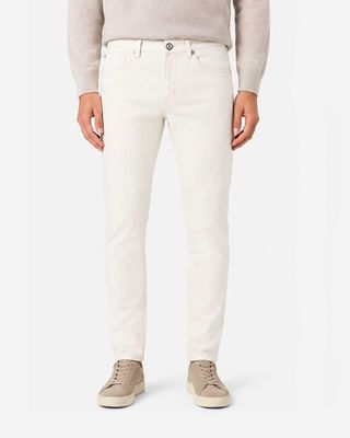 Tramarossa Michelangelo jeans E275 pastel cream slim fit met stretch katoen