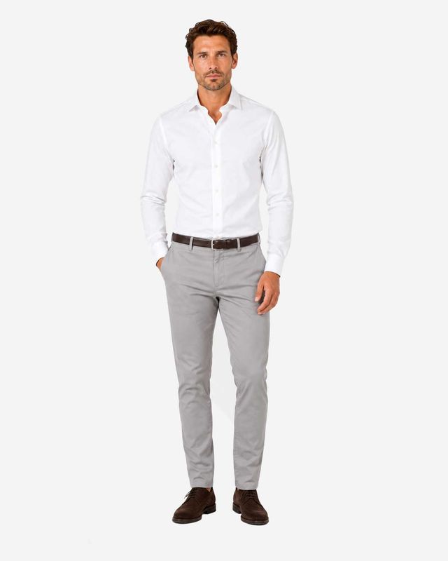 OLYMP Luxor 07456420 off white overhemd met Global Kent kraag
