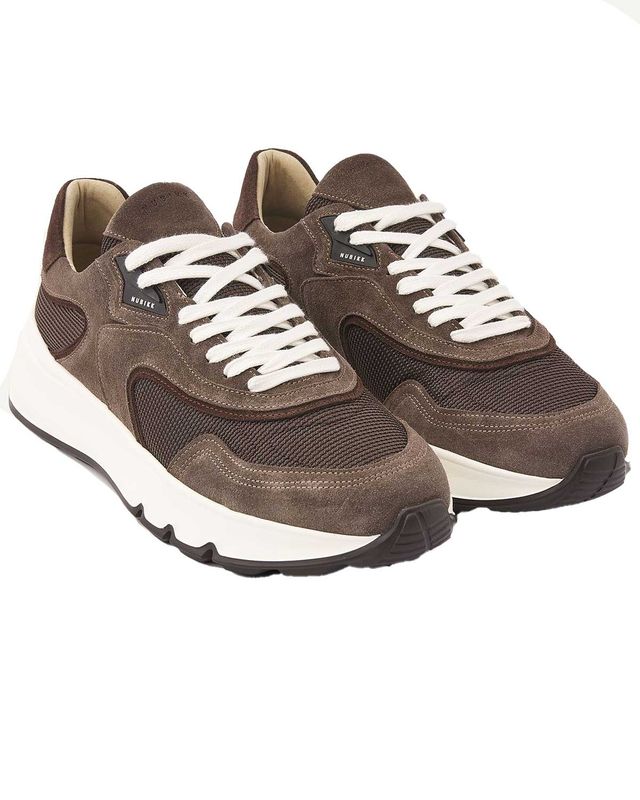 Nubikk Luca Noa sneaker 21091600-18S bruin schuin voor