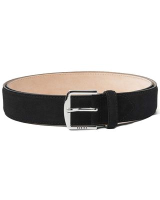 NUBIKK James Belt 21082500-48S navy suède herenriem