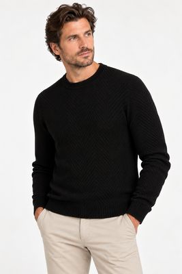 Gran Sasso Pullover RH Zwart 57167-14250