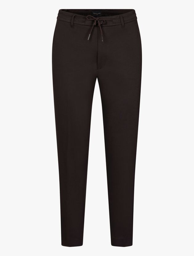 Cavallaro Zeradino Trousers Dark Brown 121265013