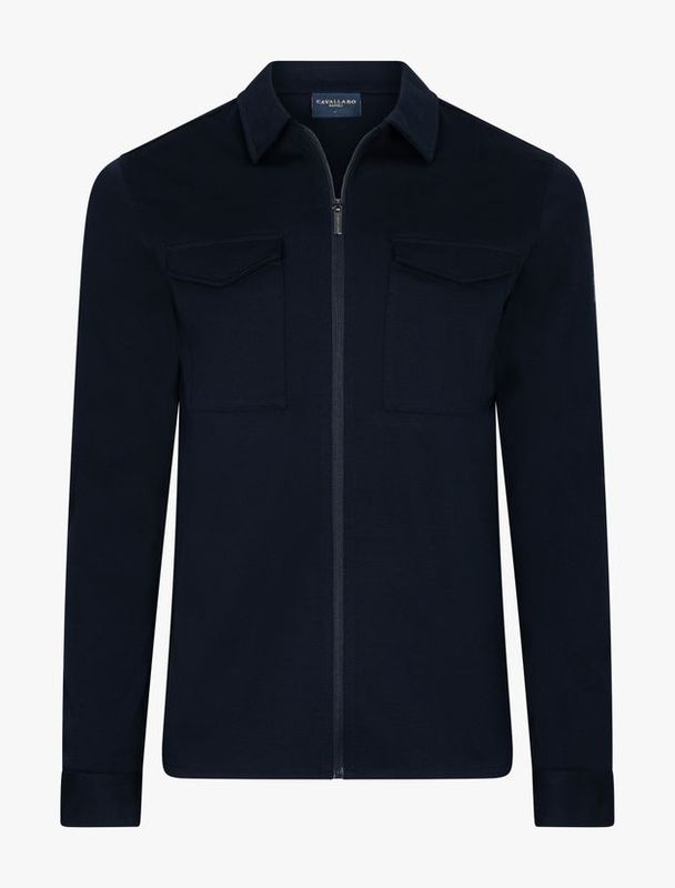 Cavallaro Zeradino Overshirt Dark Blue 123265013