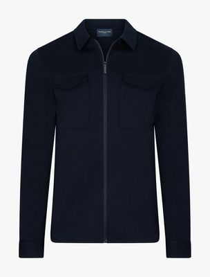 Cavallaro Zeradino Overshirt Dark Blue 123265013