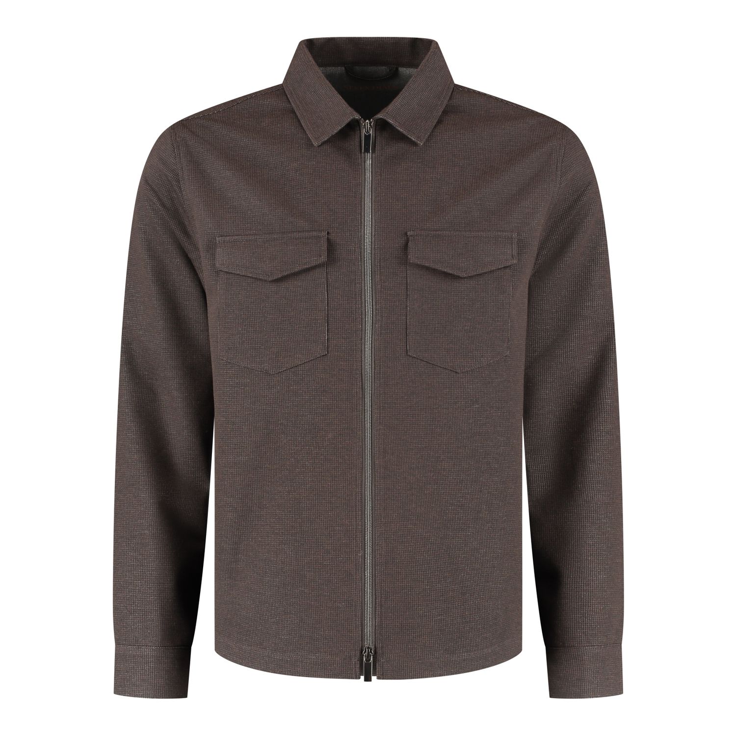 Seven Dials Overshirt Dark Brown SDL26314BI61