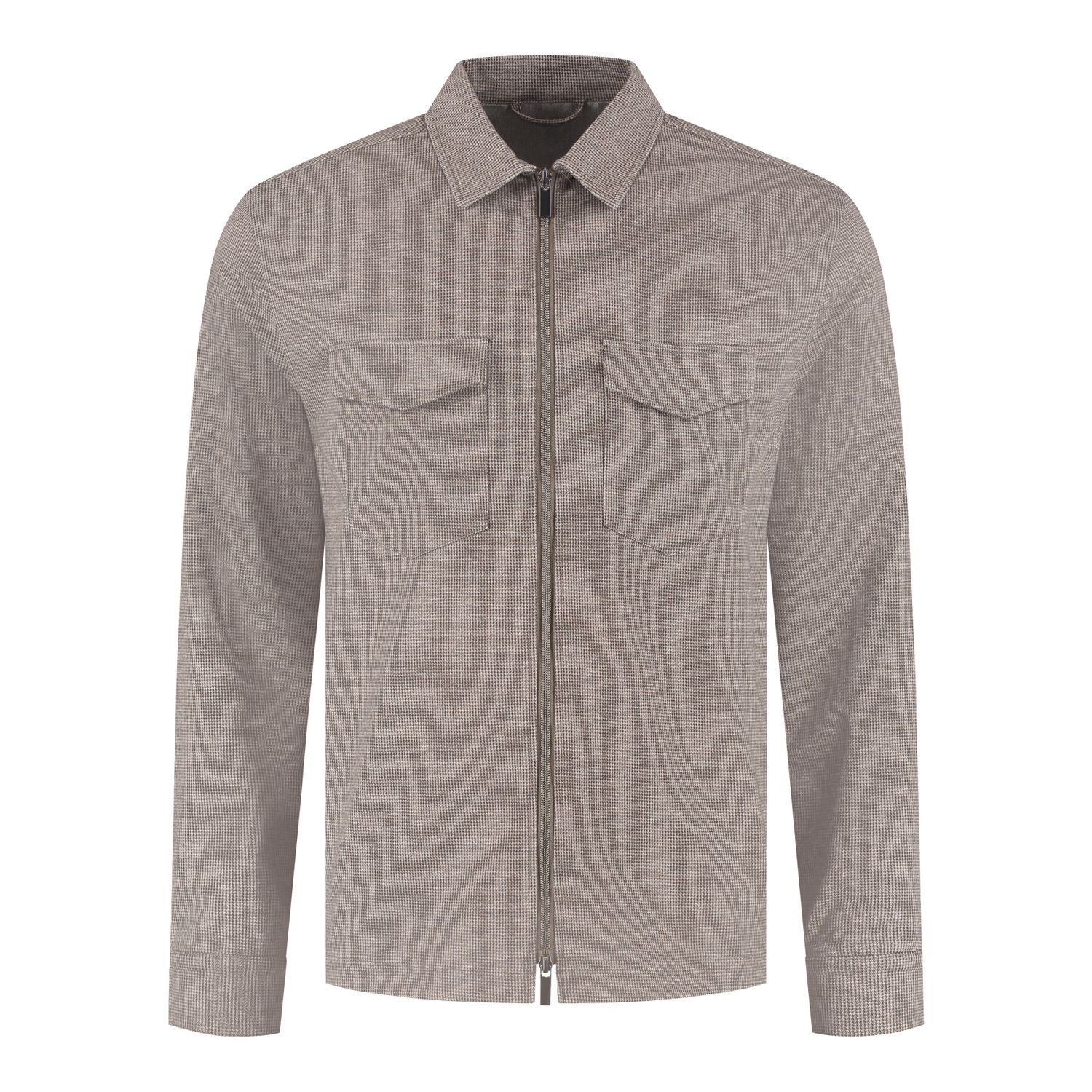 Seven Dials Overshirt Mid Brown SDL26314BI61
