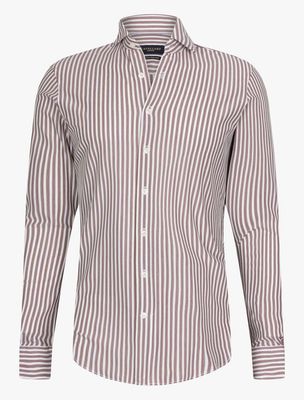 Cavallaro Long-Sleeved Dress Shirt Dark Red 110265002
