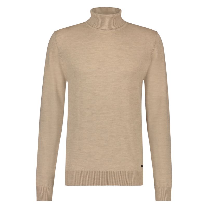 Seven Dials Rollneck Pullover Beige SDL00005NI13