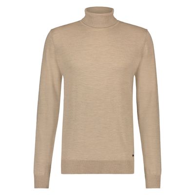 Seven Dials Rollneck Pullover Beige SDL00005NI13