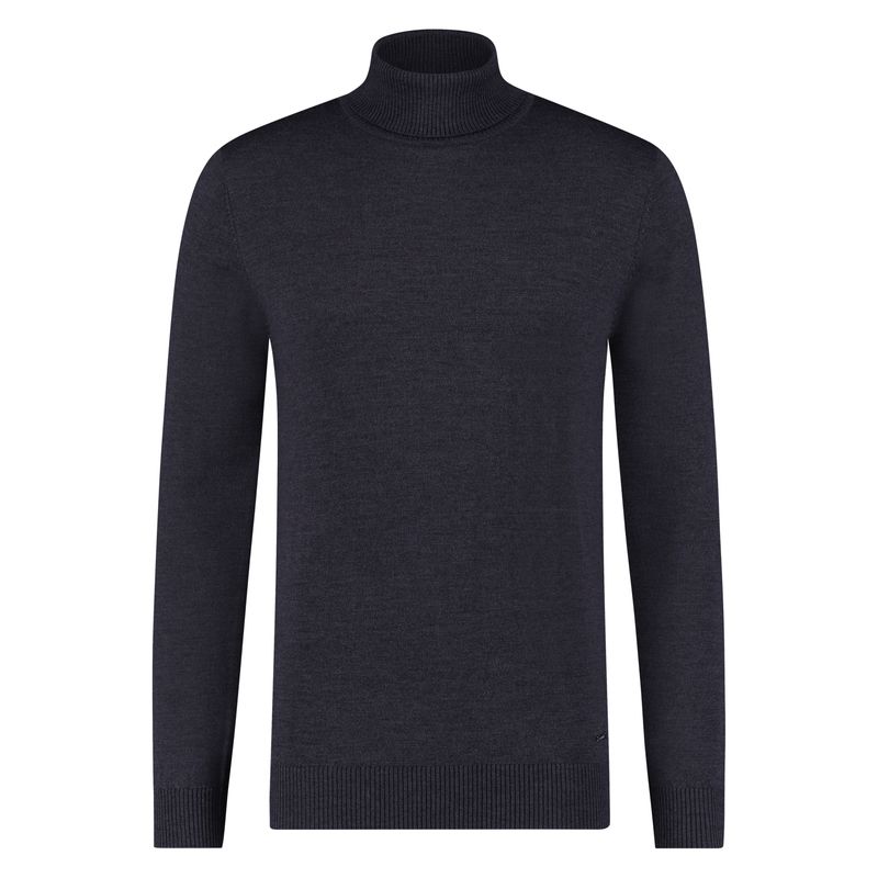 Seven Dials Rollneck Pullover Navy SDL00005NI13