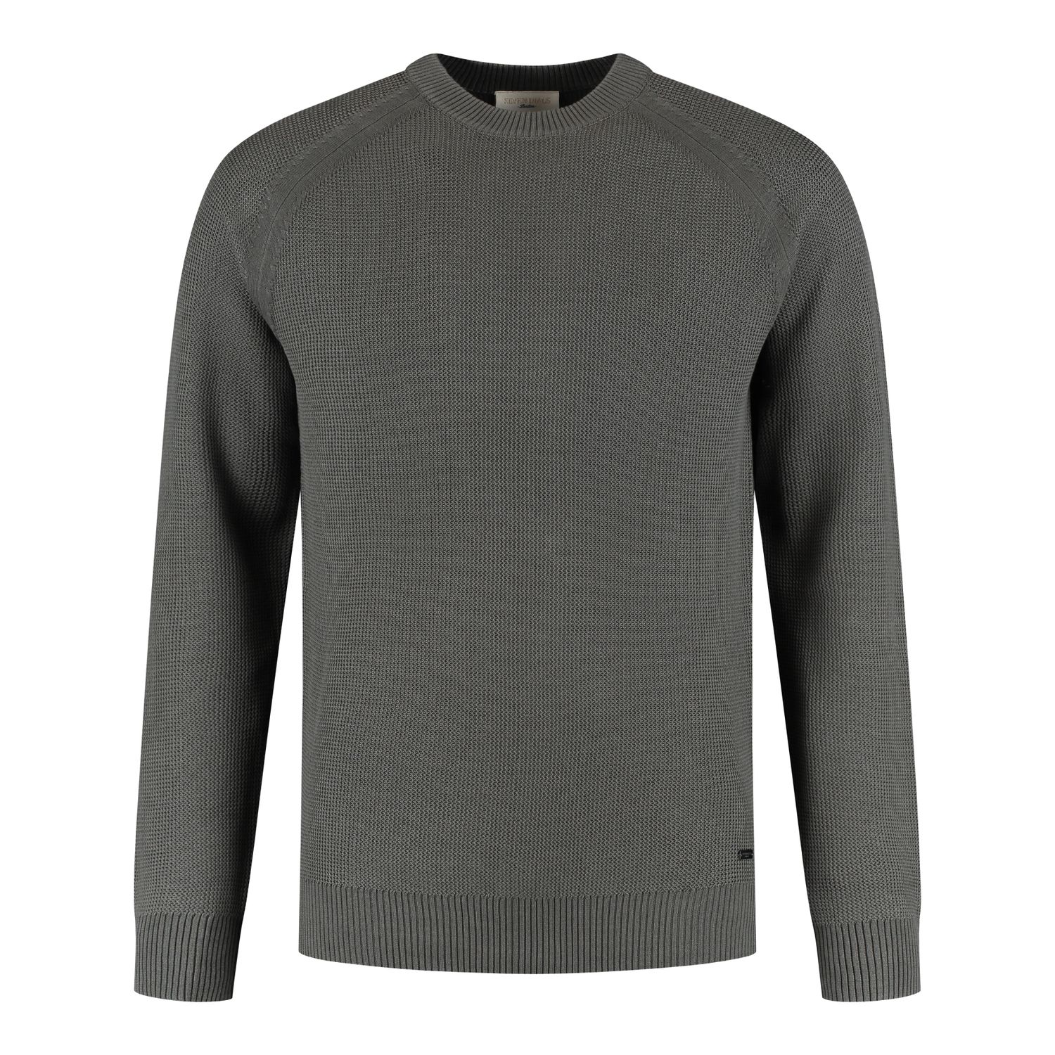 Seven Dials V-Neck Pullover Dark Green SDL26305LA46