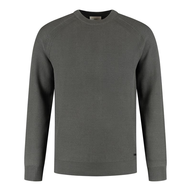 Seven Dials V-Neck Pullover Dark Green SDL26305LA46