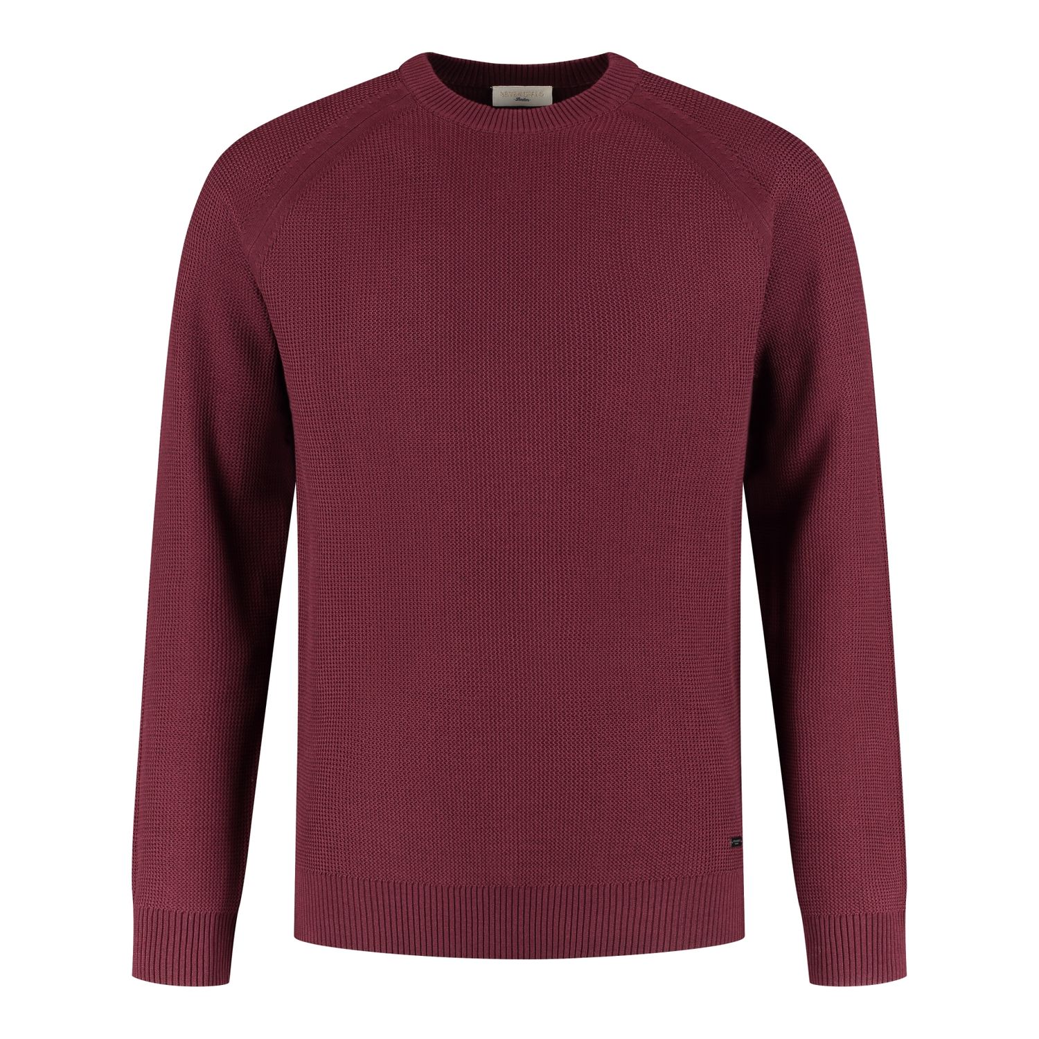 Seven Dials V-Neck Pullover Mid Red SDL26305LA46