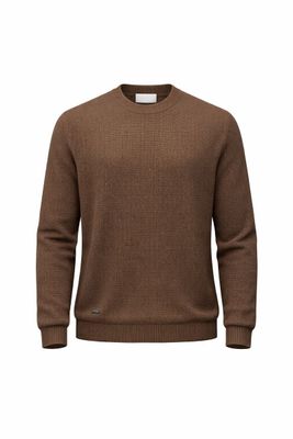 Seven Dials V-Neck Pullover Dark Brown SDL26305LA46
