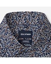 OLYMP Luxor 24/Seven Modern Fit Shirt Navy