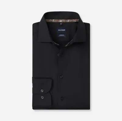 OLYMP Luxor Modern Fit Shirt Black