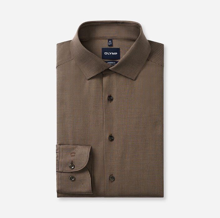 OLYMP Luxor 24/Seven Climate Control Shirt Nougat