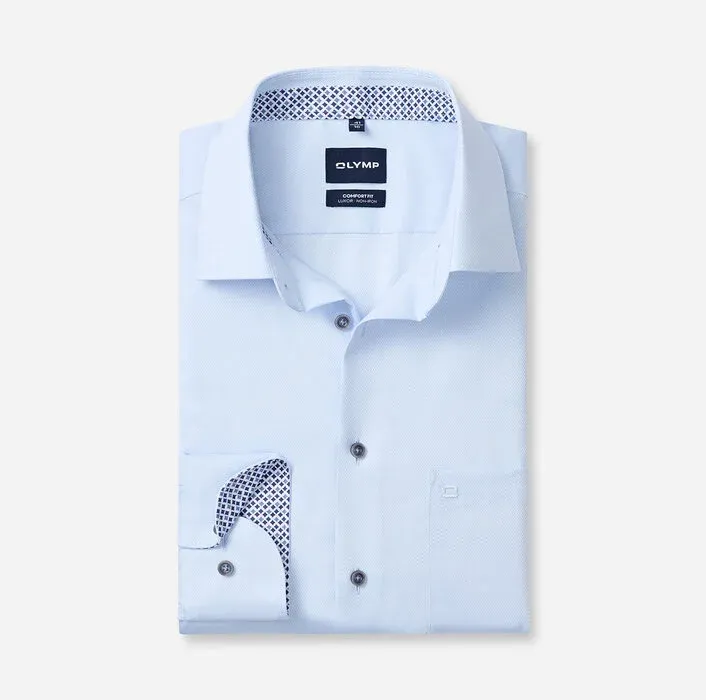 OLYMP Luxor Comfort Fit New Kent Shirt Light Blue