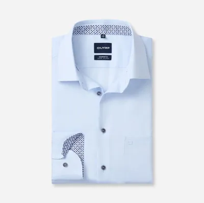 OLYMP Luxor Comfort Fit New Kent Shirt Light Blue