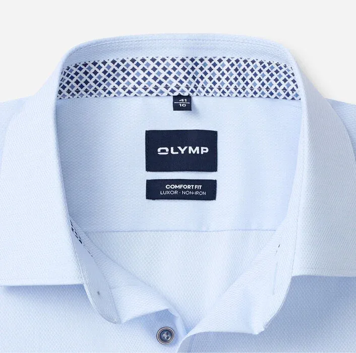 OLYMP Luxor Comfort Fit New Kent Shirt Light Blue