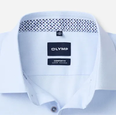 OLYMP Luxor Comfort Fit New Kent Shirt Light Blue