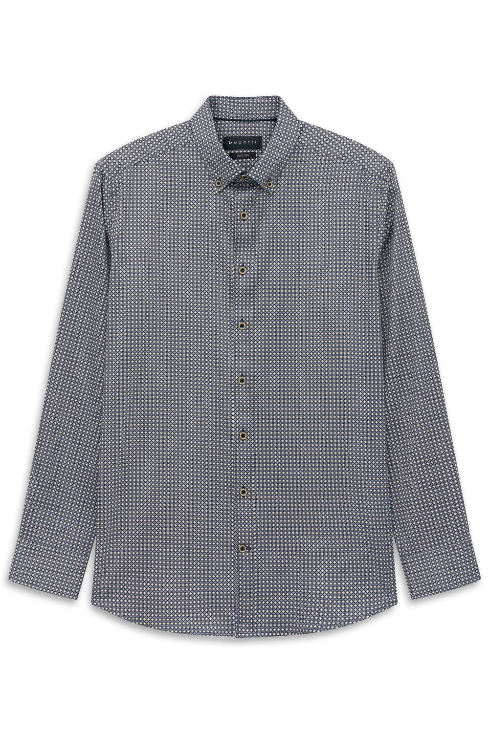 Bugatti Casual Shirt Mid Blue 9350-28508F