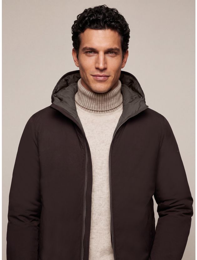 Cavallaro Short Jacket Dark Brown 112265015