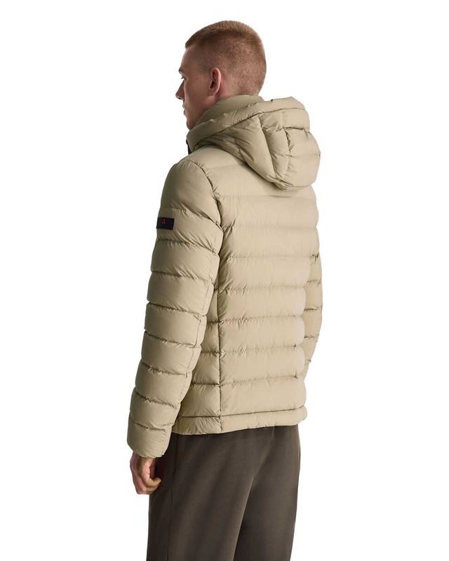 Peuterey BOGGS GRS 05 beige ultralichte donsjas heren voorkant