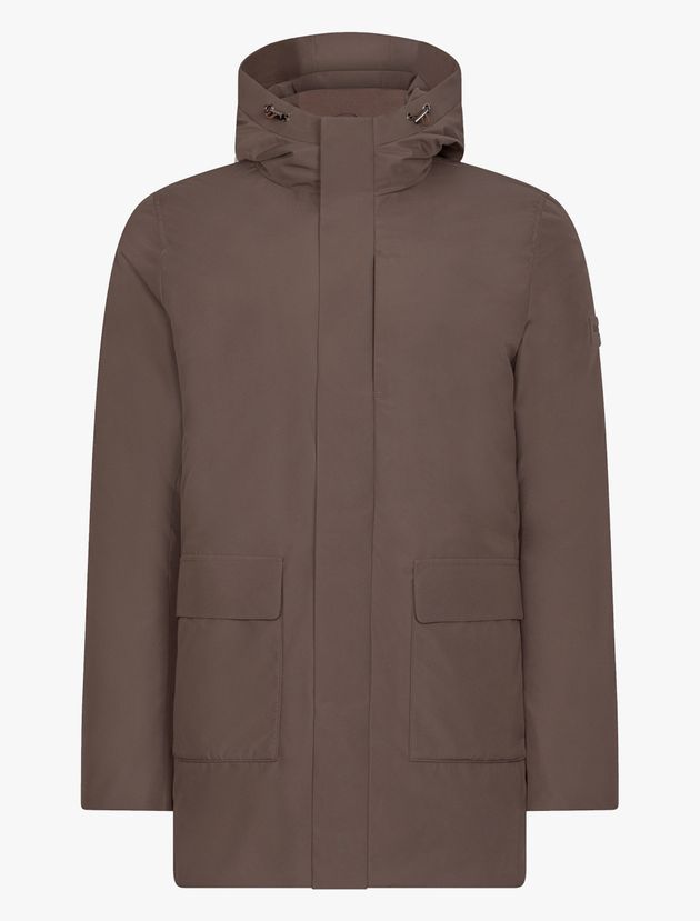 Cavallaro Long Jacket Mid Brown 112265011