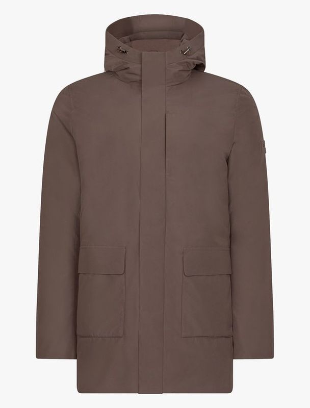 Cavallaro Long Jacket Mid Brown 112265011
