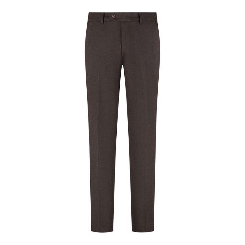 Seven Dials Nanning Dark Brown Trousers SDL26304AI61