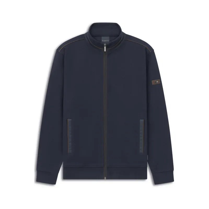Bugatti Dark Blue Zip Cardigan 8700-25050F