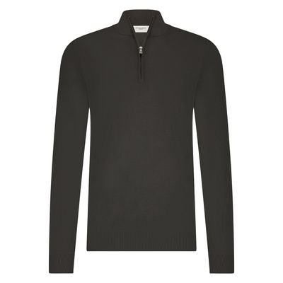 Seven Dials Saul Forest Green Half-Zip SDL00005LU15