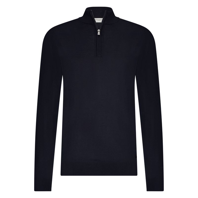 Seven Dials Saul Navy Half-Zip SDL00005LU15