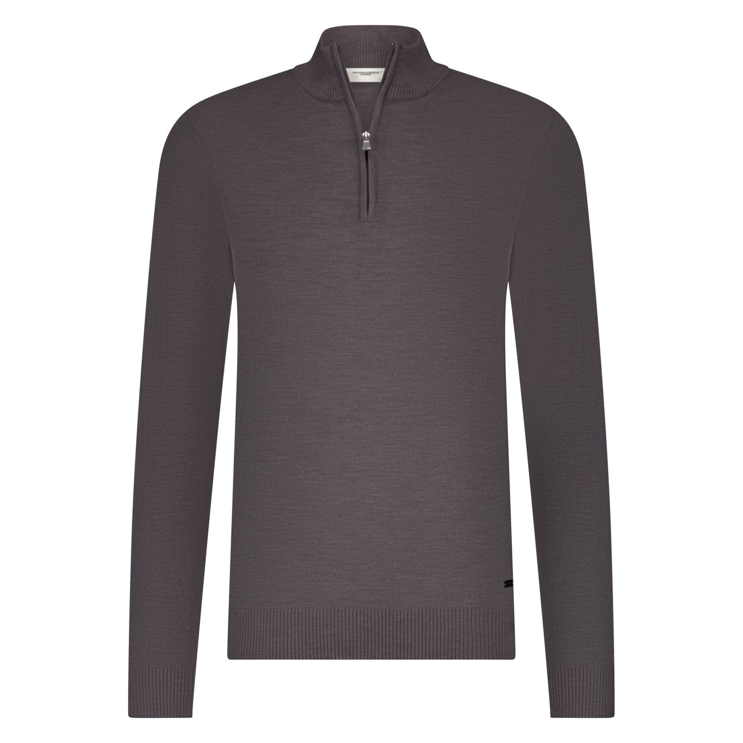 Seven Dials Saul Taupe Half-Zip SDL00005LU15