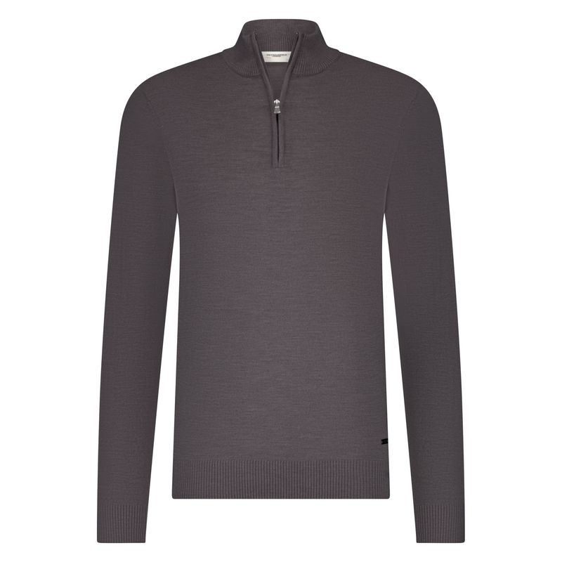 Seven Dials Saul Taupe Half-Zip SDL00005LU15